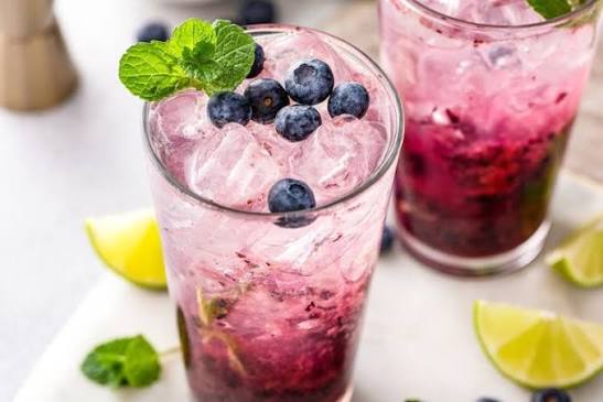 Soda việt quất